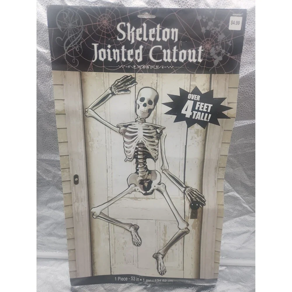 Die Cut Skeleton Jointed Articulated 53
